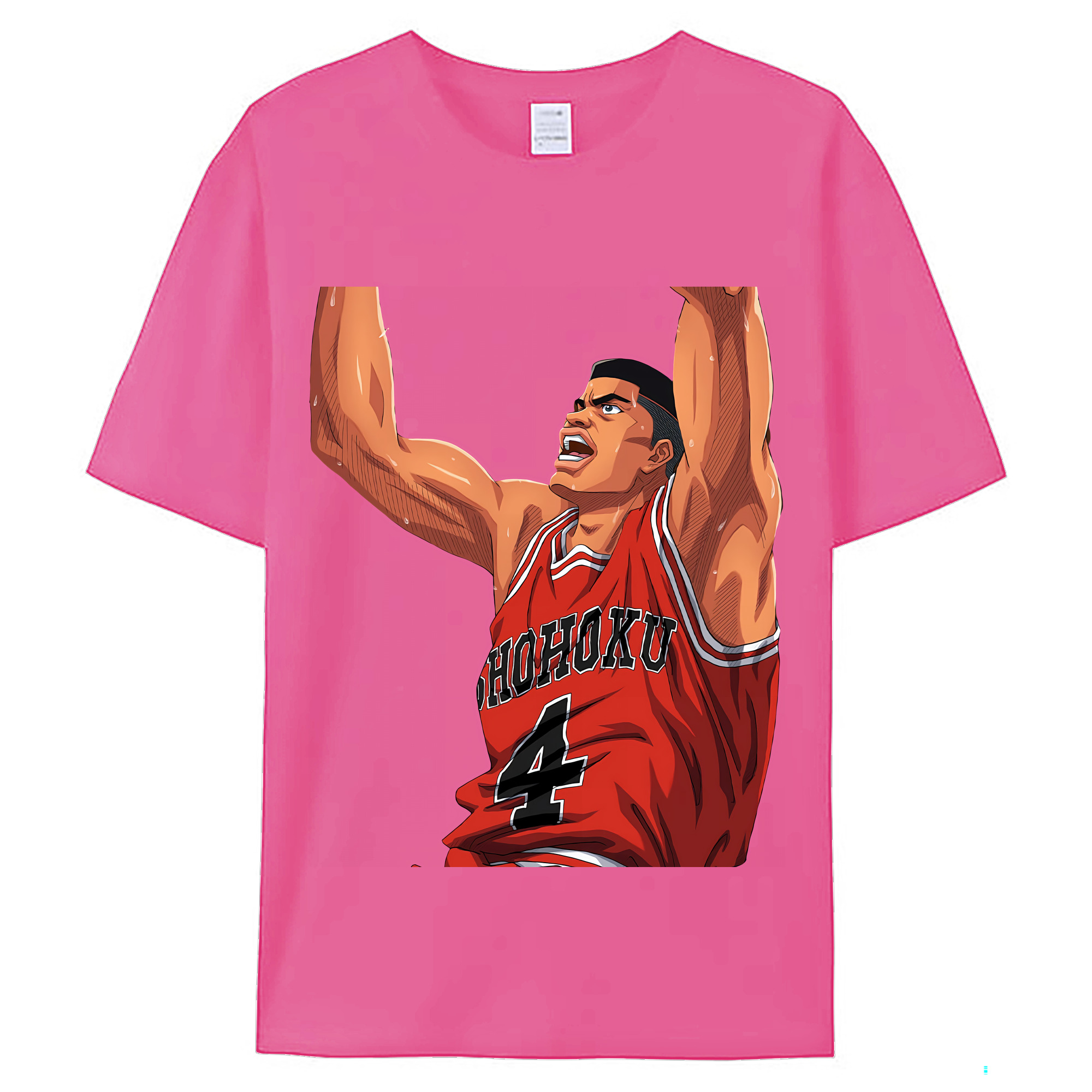 （画像用） SLAM DUNK／スラムダンク レディースカジュアルプリントTシャツ（綿100％）